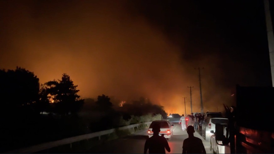 Antalya'da orman yangını