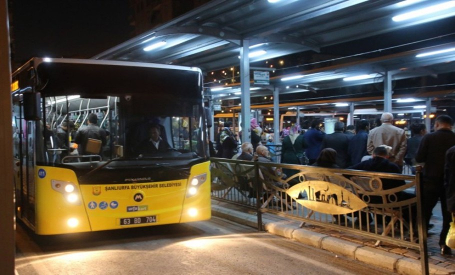 Şanlıurfa’da Gece Ulaşımı Başlıyor