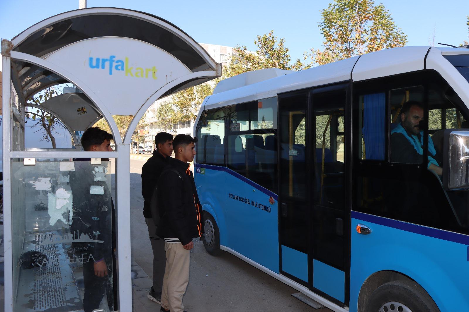 Ceylanpınar’da Şehir İçi Toplu Taşıma Seferleri Başladı