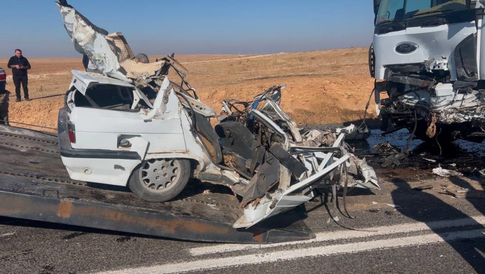 Şanlıurfa'da feci kaza!