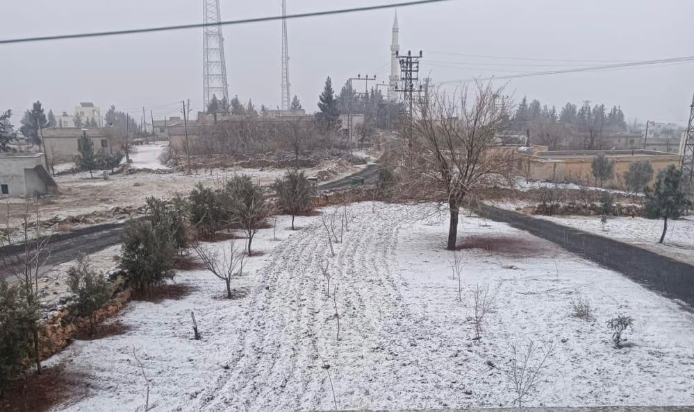 Şanlıurfa'da kar sürprizi