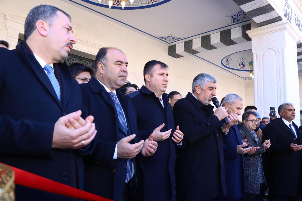 Tbmm Eski Başkanı Bülent Arınç Şanlıurfa'da Cami Açılışına Katıldı