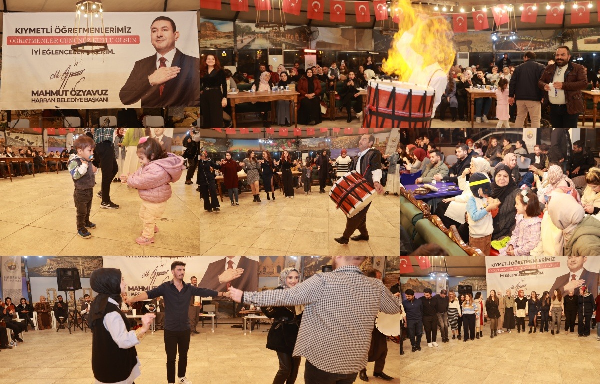 Harran Belediyesinden Öğretmenler Gününe Özel Sıra Gecesi