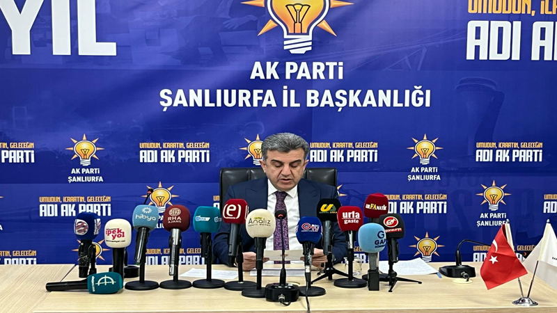 Geri Sayım Başladı! Ak Parti Şanlıurfa İl Başkanı Günbeği’nden Kongre Daveti