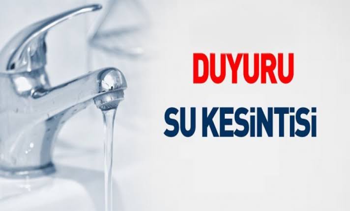 Şanlıurfa’da Su Kesintisi Yaşanacak