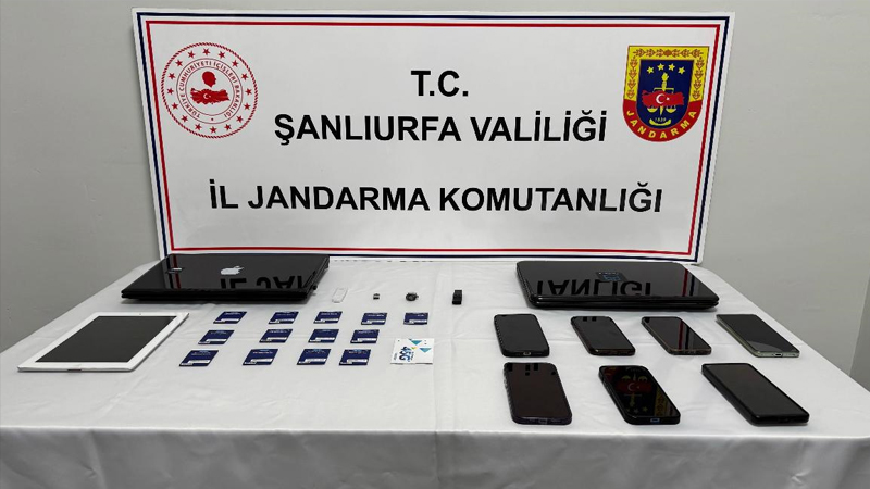 Şanlıurfa İL Jandarma KomutanlığIndan nitelikli dolandırıcılık operasyonu