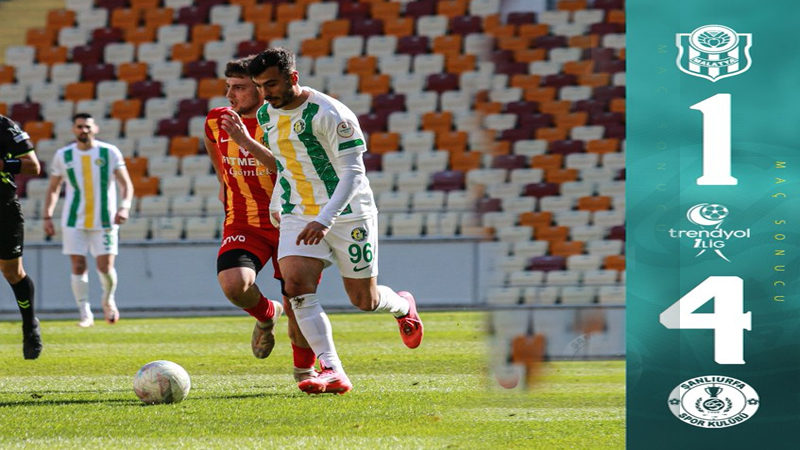 Şanlıurfaspor, deplasmanda Yeni Malatyaspor’u 4-1 yendi