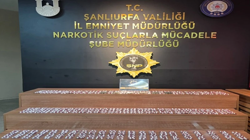 Şanlıurfa’da Narkotik Operasyon