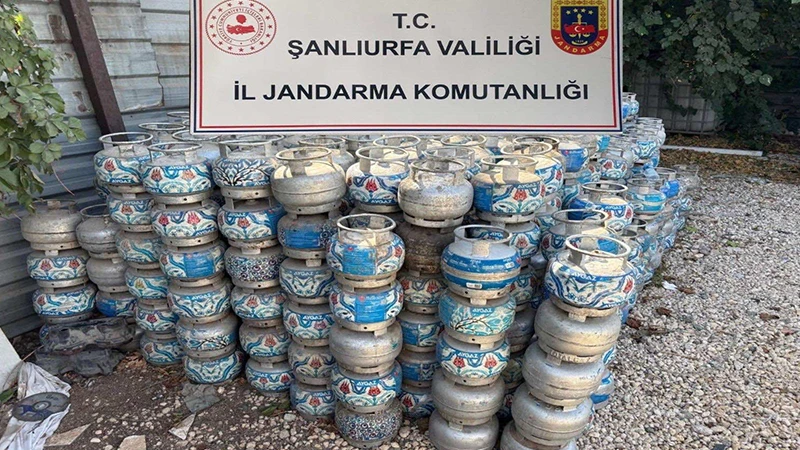 Şanlıurfa'da Tüp stokçuluğuna operasyon